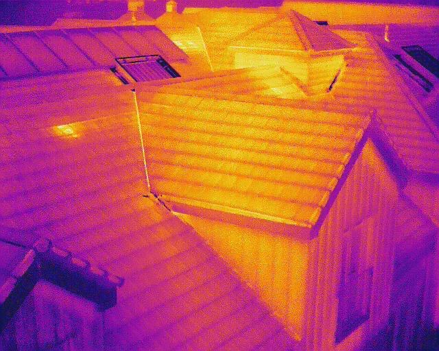 Thermal Imaging Roof Survey Image Walsall